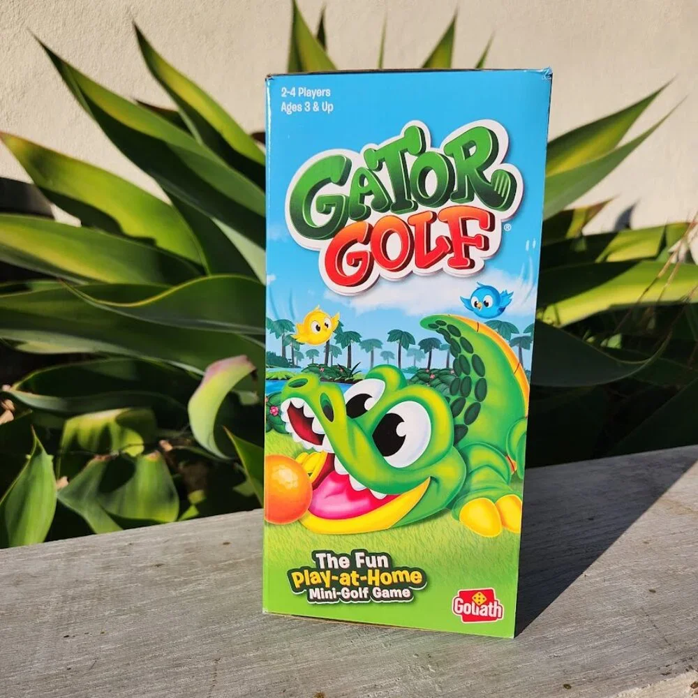 NEW Gator Golf Lawn Game Backyard Picnic Fun Minifigure Golf Putt CHRISTMAS GIFT